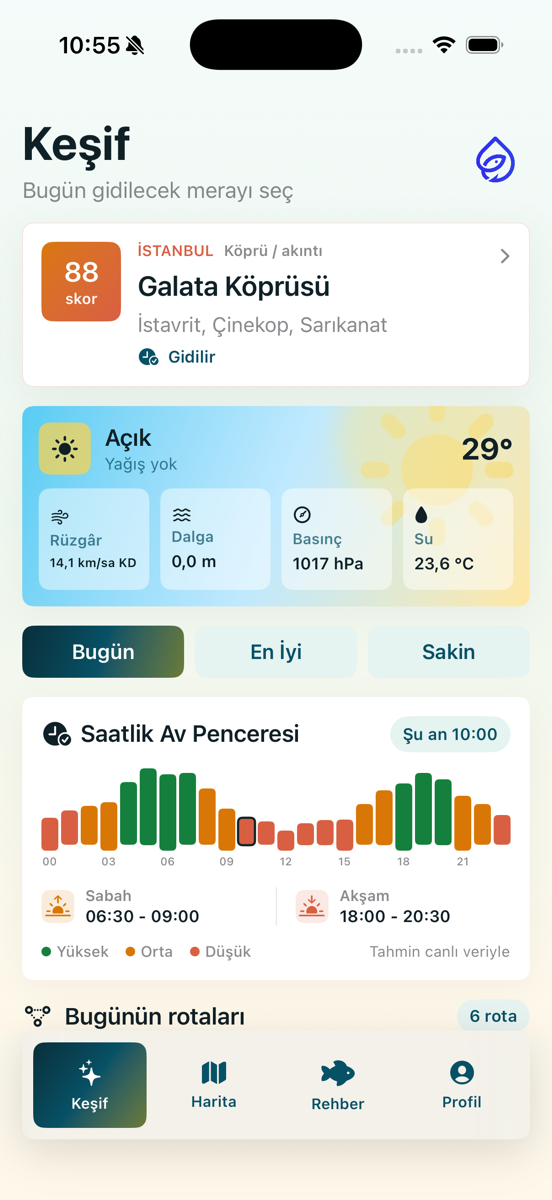MERA keşif ekranı