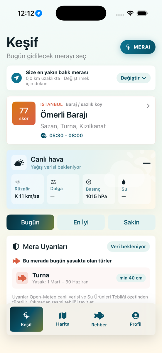 MERA güvenlik ekranı